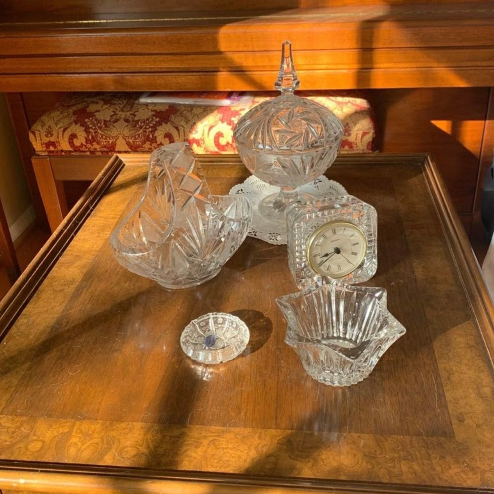 Crystal bundle of 5 items